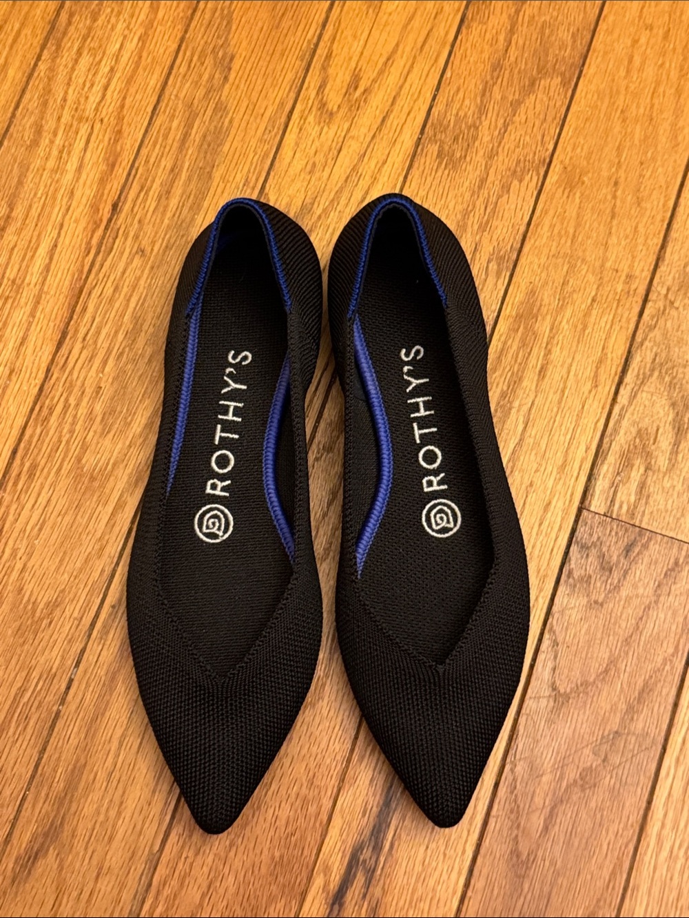 ROTHY’S The Point Black Ballet Flats